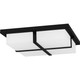 Quoizel Quoizel Flush Mount LED Flush Mount in Matte Black - QFL6761MBK Quoizel Quoizel Flush Mount LED Flush Mount in Matte Black - QFL6761MBK