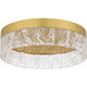 Quoizel Quoizel Flush Mount LED Flush Mount in Brushed Gold - QFL6763BRG