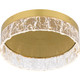 Quoizel Quoizel Flush Mount LED Flush Mount in Brushed Gold - QFL6763BRG