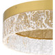 Quoizel Quoizel Flush Mount LED Flush Mount in Brushed Gold - QFL6763BRG