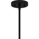 Quoizel Stetson One Light Mini Pendant in Matte Black - STS1506MBK