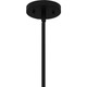 Quoizel Stetson One Light Mini Pendant in Matte Black - STS1508MBK