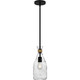 Quoizel Quoizel Piccolo Pendant One Light Mini Pendant in Matte Black - QPP6782MBK Quoizel Quoizel Piccolo Pendant One Light Mini Pendant in Matte Black - QPP6782MBK