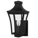 Quoizel Quentin One Light Outdoor Wall Lantern in Earth Black - QTN8406EK