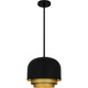 Quoizel - FRK1812MBK - Three Light Pendant - Frankie - Matte Black Quoizel - FRK1812MBK - Three Light Pendant - Frankie - Matte Black