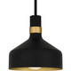 Quoizel Quoizel Piccolo Pendant One Light Mini Pendant in Matte Black - QPP6804MBK Quoizel Quoizel Piccolo Pendant One Light Mini Pendant in Matte Black - QPP6804MBK