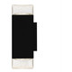 Quoizel Saxton LED Outdoor Wall Lantern in Matte Black - SAX8405MBK
