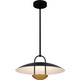Quoizel Bingham LED Pendant in Matte Black - BIN2818MBK