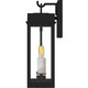 Quoizel Carmen Two Light Outdoor Wall Lantern in Matte Black - CAM8408MBK