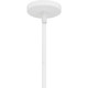 Quoizel Lumi Three Light Pendant in Matte White - LMI2824W Quoizel Lumi Three Light Pendant in Matte White - LMI2824W