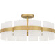 Quoizel Sweeney Six Light Semi-Flush Mount in Soft Gold - SWE1730SGD