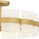 Quoizel Sweeney Six Light Semi-Flush Mount in Soft Gold - SWE1730SGD