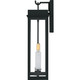 Quoizel Carmen Two Light Outdoor Wall Lantern in Matte Black - CAM8409MBK
