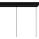 Quoizel Alys LED Linear Chandelier in Matte Black - PCAYS540MBK