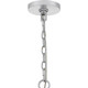 Quoizel Quoizel Pendant Seven Light Pendant in Silver Leaf - QP6766SL Quoizel Quoizel Pendant Seven Light Pendant in Silver Leaf - QP6766SL