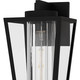 Quoizel Jett One Light Outdoor Wall Lantern in Matte Black - JET8407MBK Quoizel Jett One Light Outdoor Wall Lantern in Matte Black - JET8407MBK