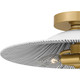 Quoizel Quoizel Flush Mount Two Light Flush Mount in Light Gold - QFL6789LGK Quoizel Quoizel Flush Mount Two Light Flush Mount in Light Gold - QFL6789LGK