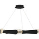 Quoizel Saffron LED Pendant in Matte Black - PCSAF2834MBK