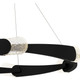 Quoizel Saffron LED Pendant in Matte Black - PCSAF2834MBK