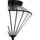 Quoizel Tiffany Three Light Flush Mount in Matte Black - TF6812MBK Quoizel Tiffany Three Light Flush Mount in Matte Black - TF6812MBK