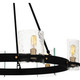 Quoizel Gloucester Six Light Chandelier in Matte Black - GLC5028MBK