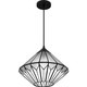 Quoizel Tiffany One Light Pendant in Matte Black - TF6813MBK Quoizel Tiffany One Light Pendant in Matte Black - TF6813MBK