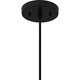 Quoizel Tiffany One Light Pendant in Matte Black - TF6813MBK Quoizel Tiffany One Light Pendant in Matte Black - TF6813MBK