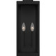 Quoizel Eastover Two Light Outdoor Wall Lantern in Earth Black - EVR8407EK