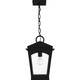 Quoizel Huck One Light Mini Pendant in Earth Black - HUK1510EK