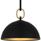 Quoizel Cleo One Light Pendant in Matte Black - CEO1812MBK Quoizel Cleo One Light Pendant in Matte Black - CEO1812MBK