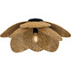 Quoizel Willa One Light Semi-Flush Mount in Matte Black - WLL1722MBK