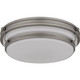 Quoizel Quoizel Flush Mount Three Light Flush Mount in Antique Nickel - QFL6776AN