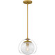 Quoizel - QPP6774BRG - One Light Mini Pendant - Eslinger - Brushed Gold