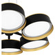 Quoizel Byrnes LED Chandelier in Matte Black - BYS5026MBK