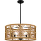 Quoizel - AXF2822MBK - Five Light Pendant - Axford - Matte Black