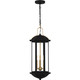 Quoizel Crestfield Three Light Outdoor Hanging Lantern in Matte Black - CFD1910MBK