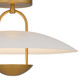 Quoizel Bingham LED Semi-Flush Mount in Brushed Gold - BIN1718BRG