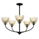 Quoizel - WHP5028MC - Five Light Chandelier - Whitecap - Mottled Cocoa