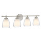 Quoizel - VIV8632BN - Four Light Vanity - Vivienne - Brushed Nickel
