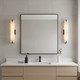 Quoizel Seraphine Two Light Vanity in Matte Black - SERA8624MBK