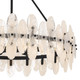 Quoizel Abigail Six Light Pendant in Matte Black - ABI2828MBK