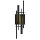 Quoizel Newton LED Outdoor Wall Lantern in Earth Black - NEWT8407EK