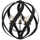 Quoizel Blacksmith Five Light Pendant in Earth Black - BMS2826EK