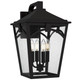 Quoizel - JAX8410WT - Four Light Outdoor Wall Lantern - Jaxon - Western Bronze