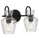 Quoizel - HLL8614MBK - Two Light Vanity - Hollis - Matte Black