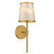 Quoizel - WIND8706BRG - One Light Wall Sconce - Windley - Brushed Gold
