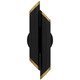 Quoizel Manelis LED Wall Sconce in Matte Black - PCMAN8705MBK