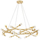 Quoizel - PCCOR2832GFL - LED Pendant - Cora - Gold Leaf