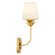 Quoizel Dorothea One Light Wall Sconce in Gold Leaf - DOT8606GFL