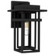 Quoizel - MORG8407EK - One Light Outdoor Wall Lantern - Morgan - Earth Black